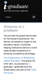 Mobile Screenshot of i-graduate.org