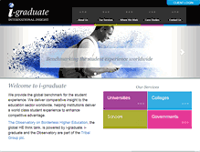 Tablet Screenshot of i-graduate.org